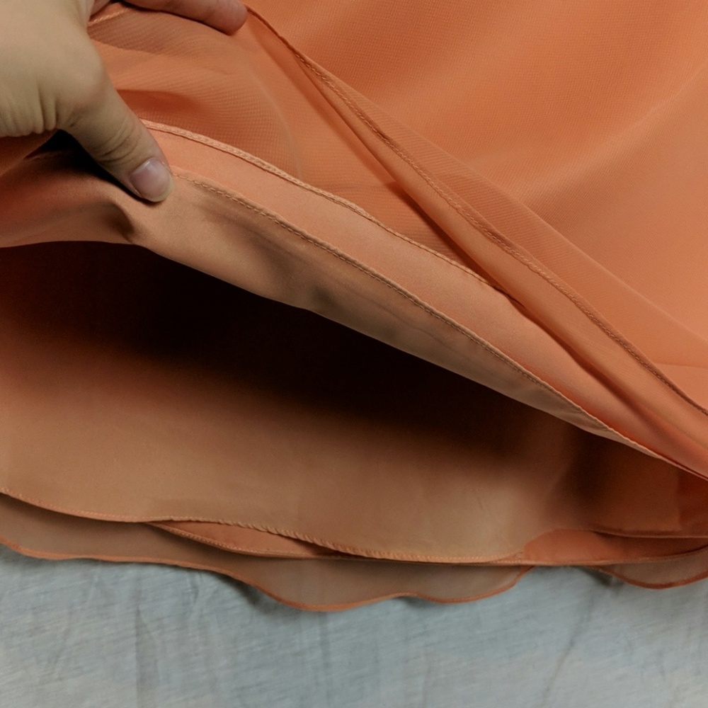Lovely fall colored formal dress - Picture 4 of 8